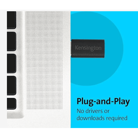 Adaptador USB-A a USB-C M/F CA1020 Kensington