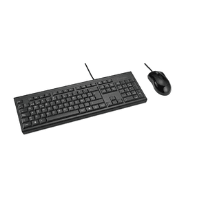 Teclado y Mouse con cable con cable KM 100 EQ-  Kensington