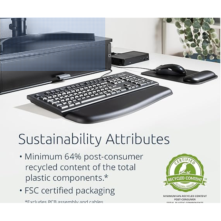 Teclado y Mouse con cable con cable KM 100 EQ-  Kensington 2