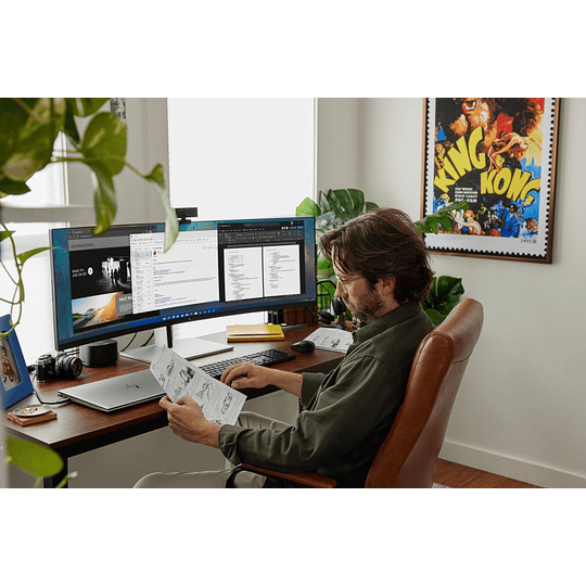 Monitor 44.5“ Curvo HP E45c (1500R 5120 x 1440 Webcam VESA DQHD)