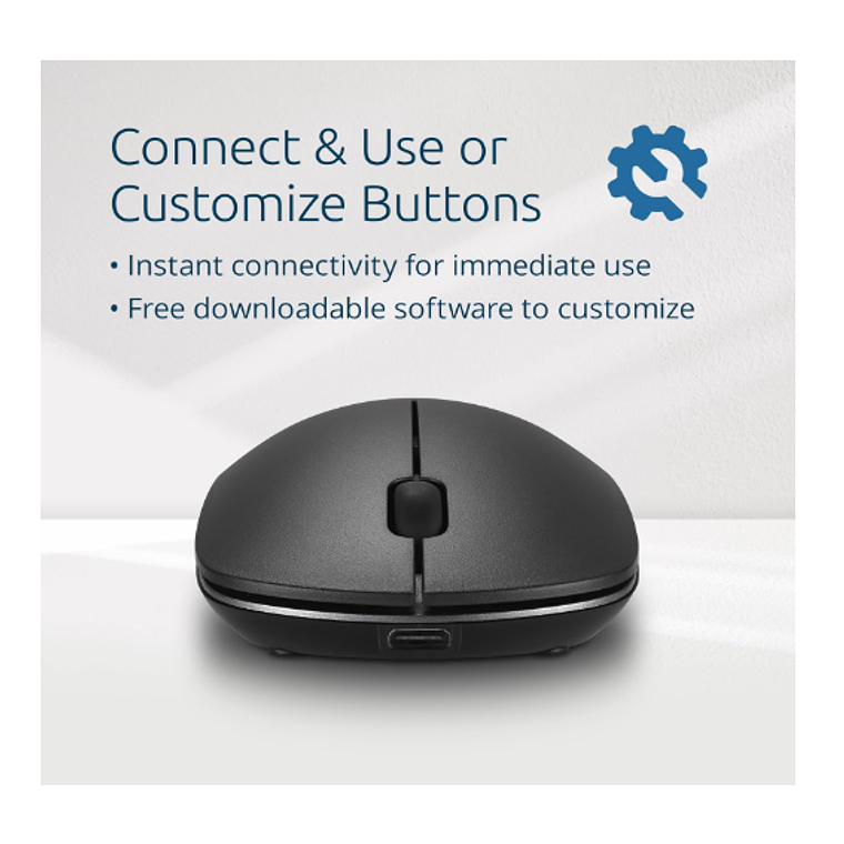 Mouse inalámbrico - Negro - Kensington MY230 Negro EQ Recargable 6