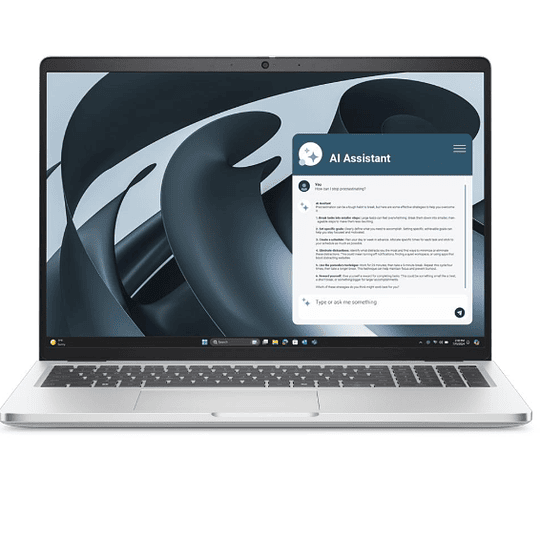 Notebook Dell Pro de 16“ (Ryzen AI 7 350, 16GB Ram, 512GB SSD, Win11 Pro ) 