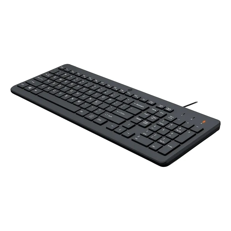 Teclado HP 150 WD con cable USB-A 1
