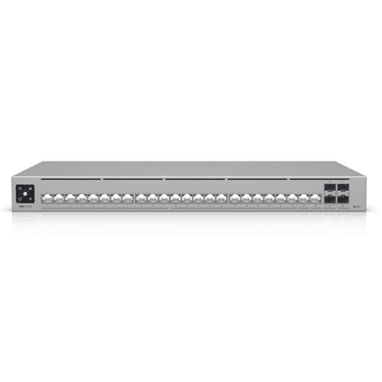 Switch Rack Ubiquiti USW-PRO-HD-24 24 puertos + 4x10G SFP+ layer 3 compacta alta densidad
