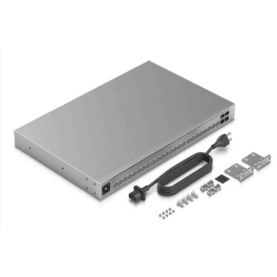 Switch Rack Ubiquiti USW-PRO-HD-24 24 puertos + 4x10G SFP+ layer 3 compacta alta densidad