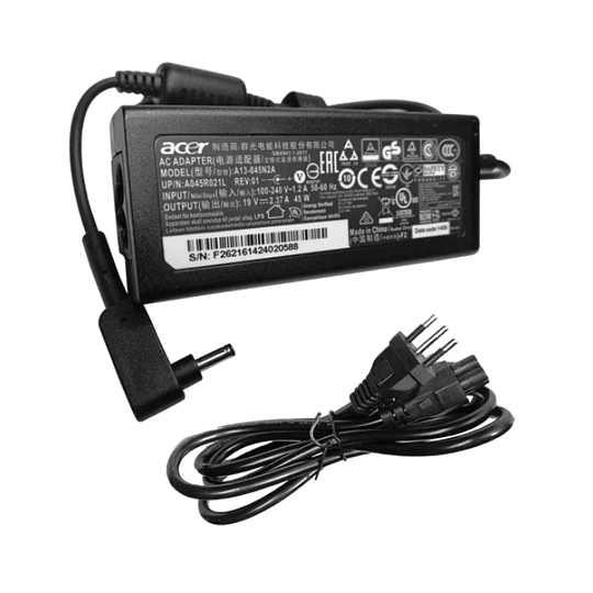 Cargador para notebook Acer 