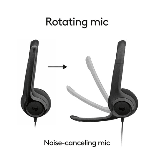 Audífono inalámbrico H390 USB - Logitech 