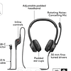 Audífono inalámbrico H390 USB - Logitech 