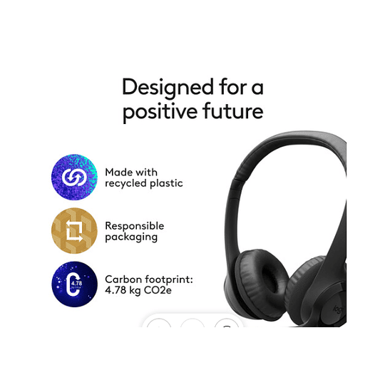 Audífono inalámbrico H390 USB - Logitech 