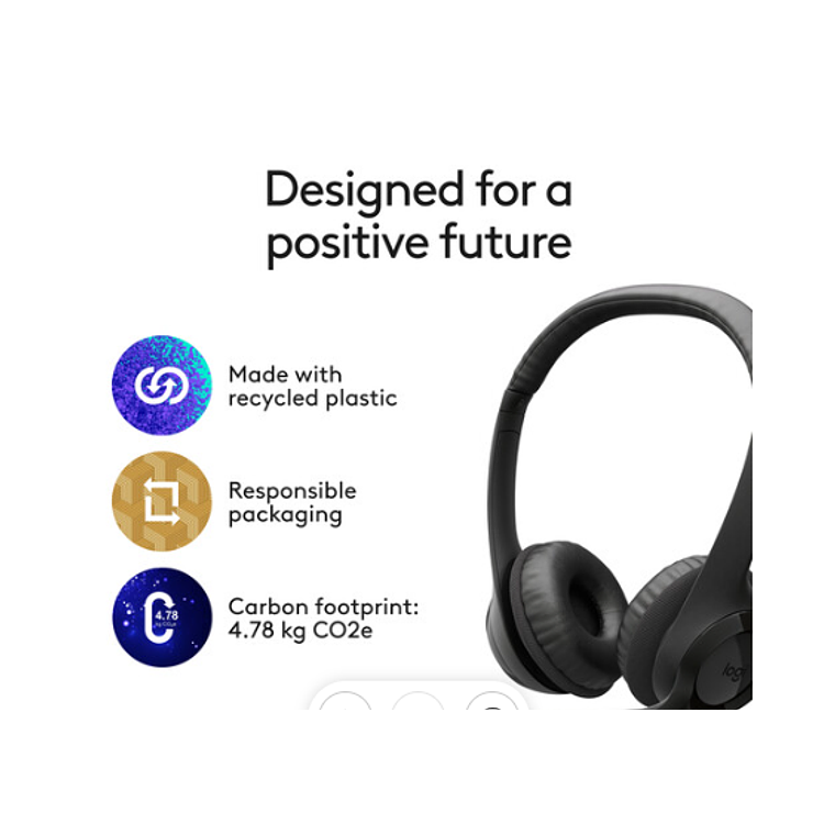 Audífono inalámbrico H390 USB - Logitech  7