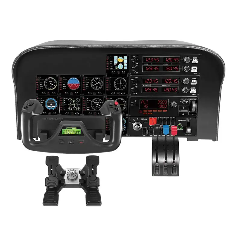Panel de instrumentos del simulador de vuelo - cableado - para PC 3