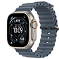 Apple Watch Ultra 3 GPS + Cellular 49mm titanio natural banda Anchor Blue Ocean Band - Miniatura 1