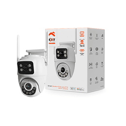 Cámara inteligente Wi-Fi® de doble lente PTZ - Next Solutions Home 