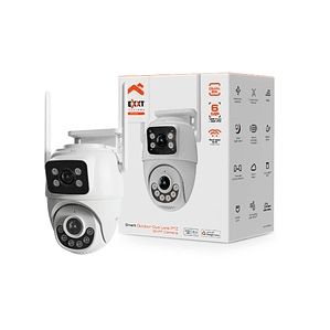 Cámara inteligente Wi-Fi® de doble lente PTZ - Next Solutions Home 