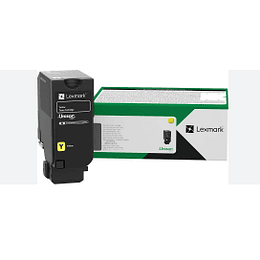 Cartucho de Toner Lexmark 81C8XY0 - Amarillo
