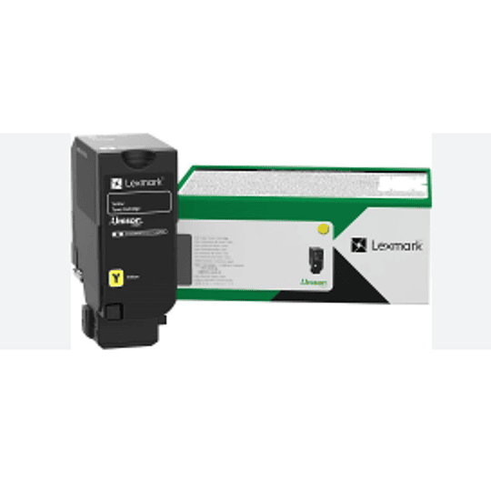 Cartucho de Toner Lexmark 81C8XY0 - Amarillo