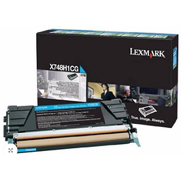 Cartucho de Toner Lexmark - Cyan
