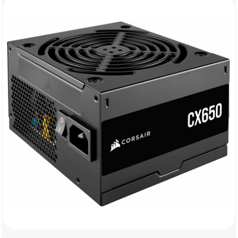Fuente de Poder 650W Corsair Memory CX650 - 80 Plus Bronze 1
