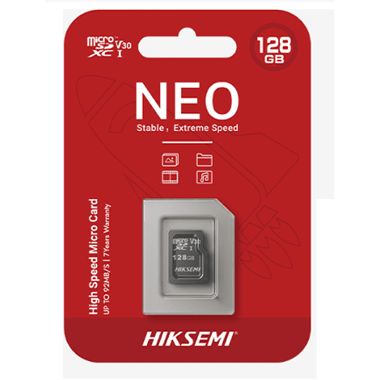 Memoria Micro SD 128GB Neo -Hiksemi