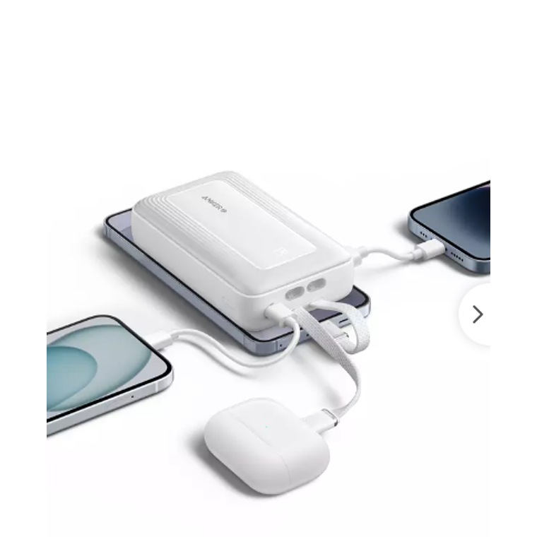 Batería Anker - Lithium - 20K 30W Built-In USB-C+Lightni 4