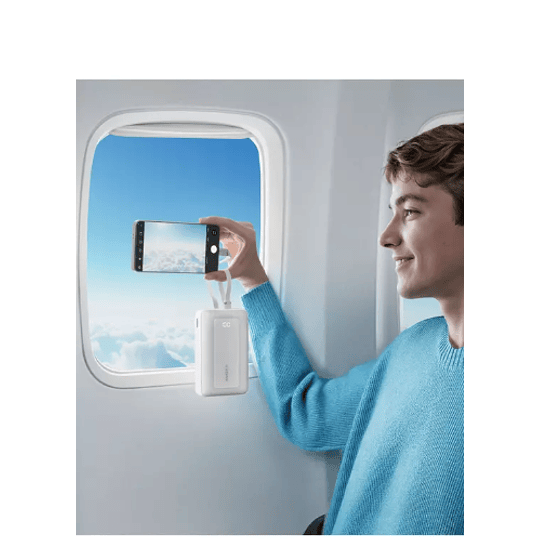 Batería Anker - Lithium - 20K 30W Built-In USB-C+Lightni