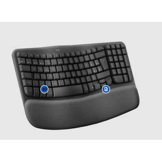 Teclado Logitech - Spanish - Graphite 