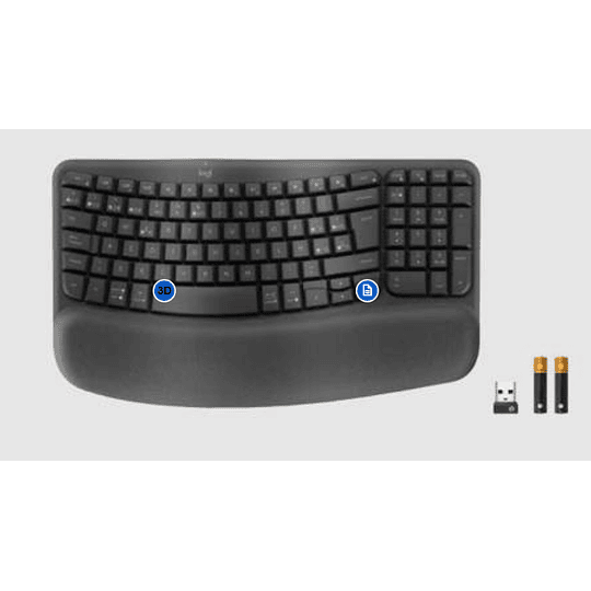 Teclado Logitech - Spanish - Graphite 