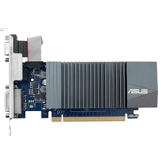 Tarjeta de Video Asus - GT710-SL-2GD5-BRK-EVO - PCI Express 2.0 - NVIDIA GeForce GT 710 - GDDR5 SDRAM