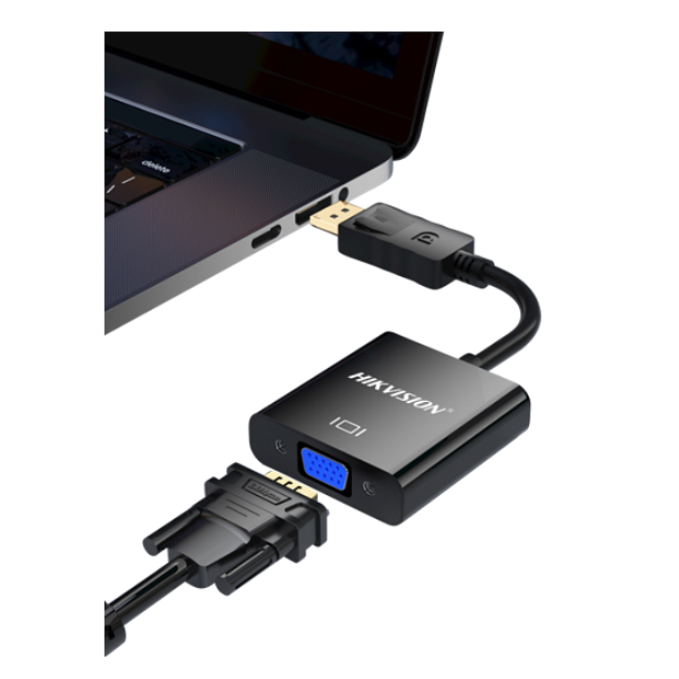 Cable Adaptador DisplayPort a VGA, Hikvision 3