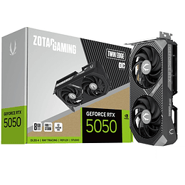 Tarjeta de Video ZOTAC RTX 5050 Twin Edge OC de 8GB GDDR6