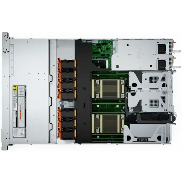 Servidor DELL PowerEdge R660XS (Xeon Silver 4510 32GB DDR5 480GB SSD) Rack 1U 4