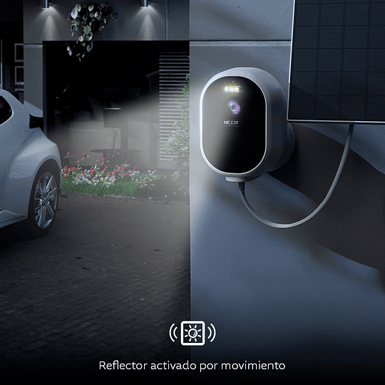 Cámara con panel solar Wi-Fi® Nexxt Solutions Home 