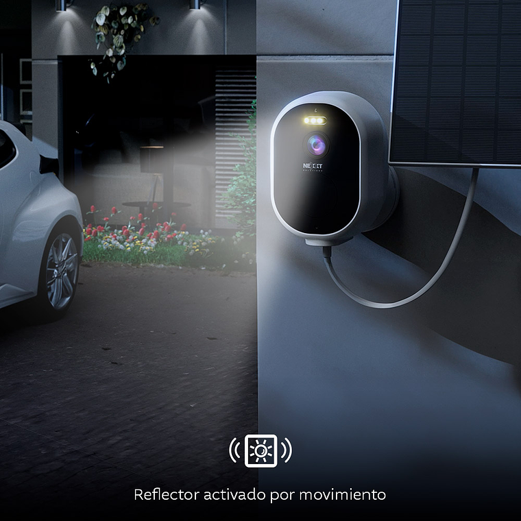 Cámara con panel solar Wi-Fi® Nexxt Solutions Home  2