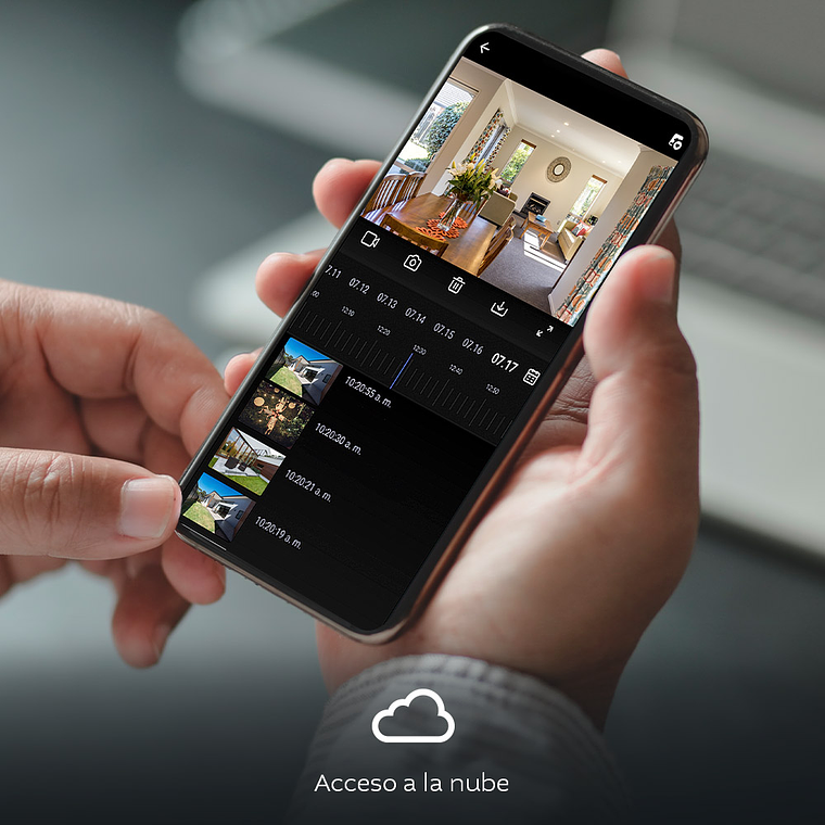 Cámara Turret 2K Wi-Fi® inteligente Nexxt Solutions Home RJ45 3