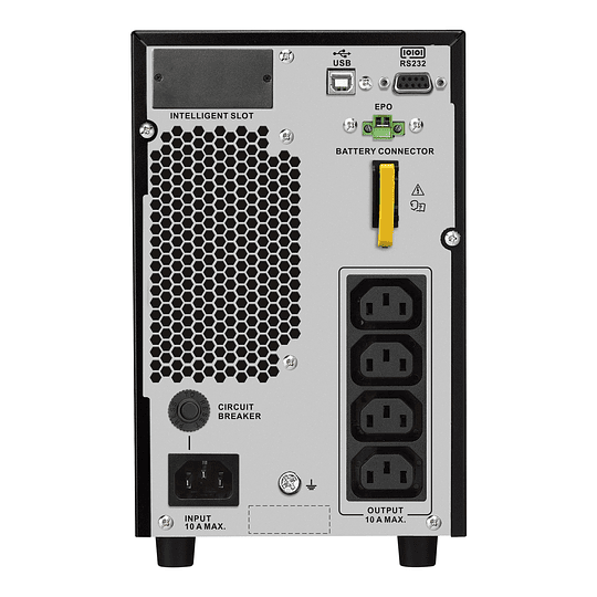 UPS 2000VA APC Easy UPS On-Line SRV2KI-E 1800W, Tower, 230V, 4x IEC C13 outlets, Intelligent Card Slot, LCD