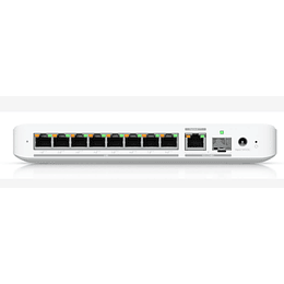 Switch 8 puertos Ubiquiti PoE Plus Plus con Uplink 10G y SFP Plus Gestion L2 Compacto