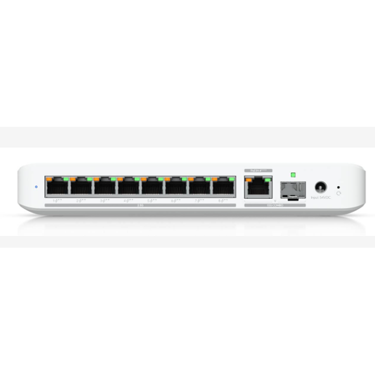 Switch 8 puertos Ubiquiti PoE Plus Plus con Uplink 10G y SFP Plus Gestion L2 Compacto 1