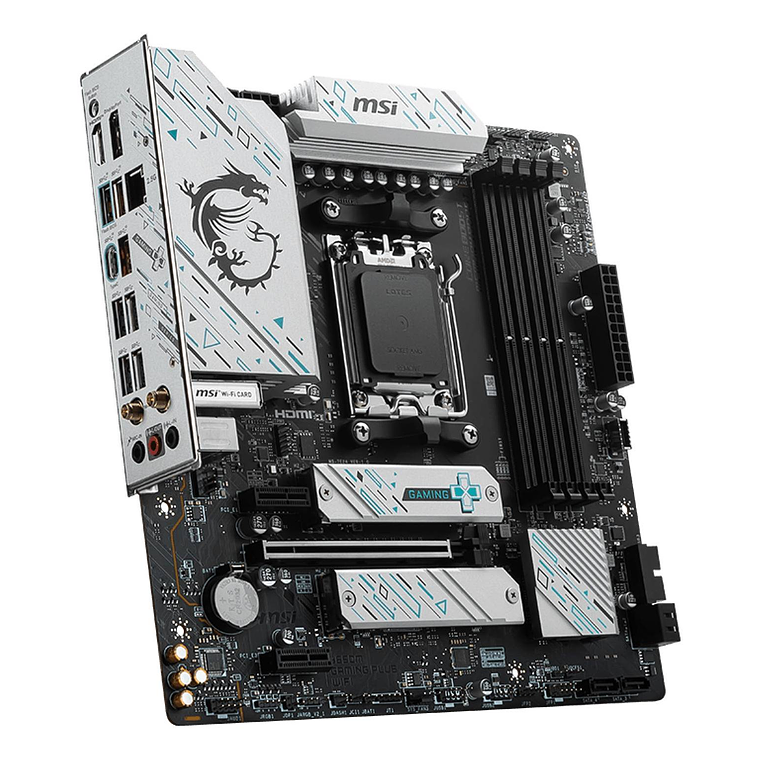 Placa Madre MSI B650M GAMING WIFI (AM5, DDR5 4800/7800+MHz, M.2 x2, Micro ATX) 3