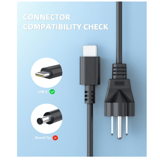 Cargador USB C de 65W - Lenovo  