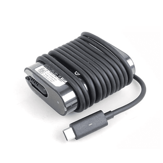 Cargador Dell HA30MM150 USB-C 45W, 5V-20V, PD, cable fijo compacto, 100-240V