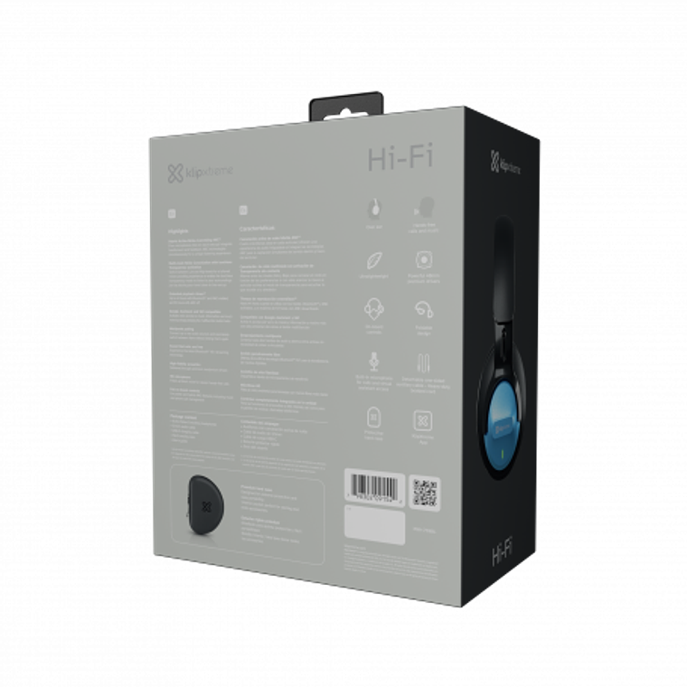 Audífonos Bluetooth Klipxtreme KNH-750GR (ANC, Gris) 5