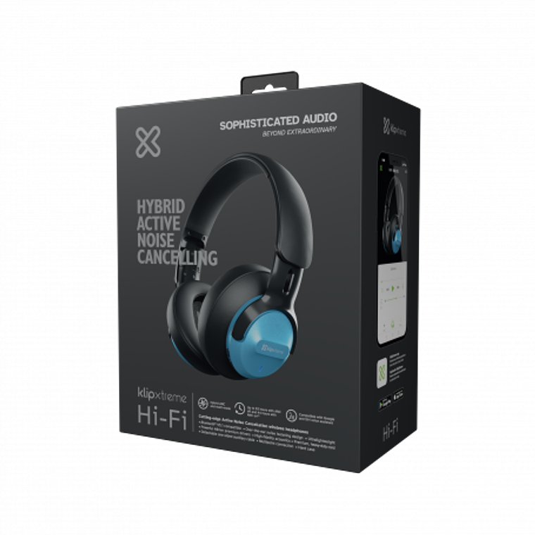 Audífonos Bluetooth Klipxtreme KNH-750GR (ANC, Gris) 6