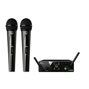 Micrófono Inalámbrico Dual AKG WMS40 Mini Vocal Set BD US45A/C