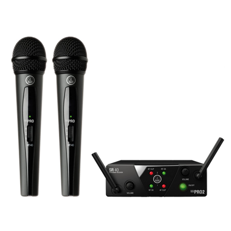 Micrófono AKG - WMS40 Mini Dual Vocal Set BD JP1/2 1