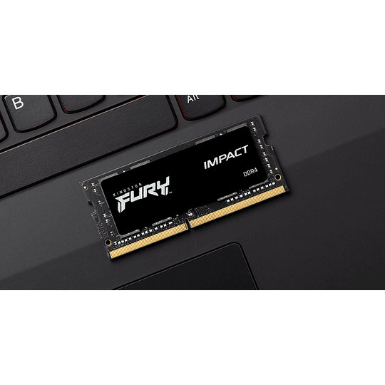 Memoria ram 8GB 3200Mhz DDR4 CL20 SoDimm Kingston FURY IMPACT