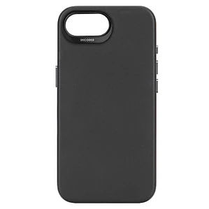 Funda de silicona Backcover MagSafe para iPhone SE 2025 Decoded negro