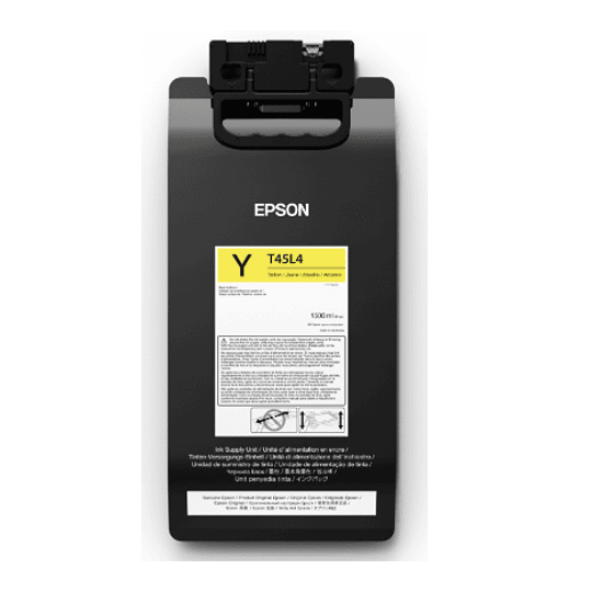 Cartucho de Tinta Epson, Color Amarillo, 1.5litros