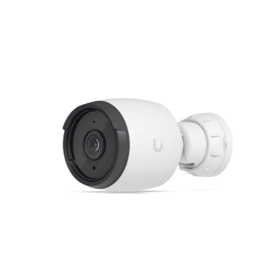 Cámara de red tipo bala para exteriores Ubiquiti UniFi G6 4K UHD con visión nocturna (blanca)