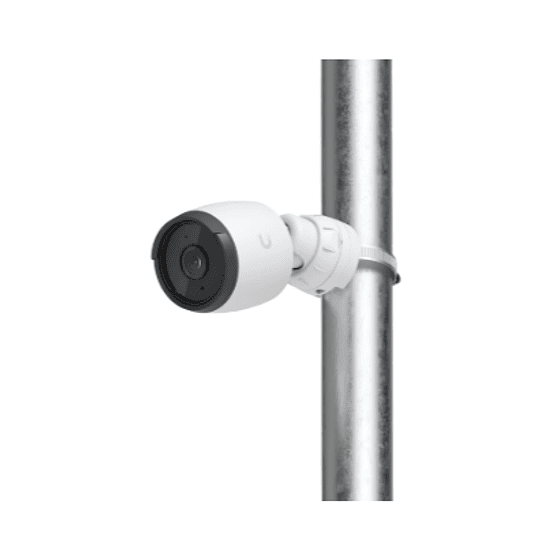 Cámara de red tipo bala para exteriores Ubiquiti UniFi G6 4K UHD con visión nocturna (blanca)