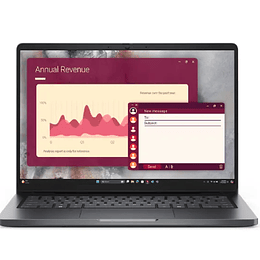 NotebookDell Pro Essential PV14250 de 14“ (Core 7 150U, 16GB Ram, 512GB SSD, Win11 Pro)